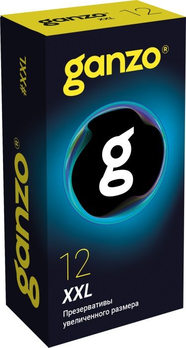 Презервативы увеличенного размера Ganzo XXL - 12 шт. - Ganzo - купить с доставкой в Димитровграде