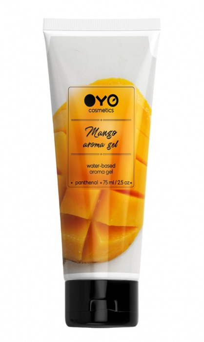 Лубрикант на водной основе OYO Aroma Gel Mango с ароматом манго - 75 мл. - OYO - купить с доставкой в Димитровграде