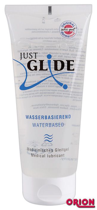 Вагинальная смазка на водной основе JUSTGLIDE - 200 мл. - Orion - купить с доставкой в Димитровграде