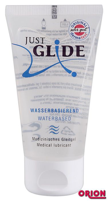 Вагинальная смазка на водной основе JUSTGLIDE - 50 мл. - Orion - купить с доставкой в Димитровграде
