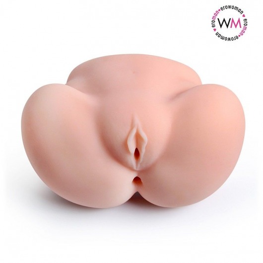 Реалистичный мастурбатор с двумя функциональными отверстиями - Erowoman-Eroman - в Димитровграде купить с доставкой