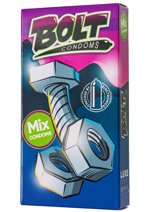 Набор презервативов Bolt Condoms - Luxe - купить с доставкой в Димитровграде