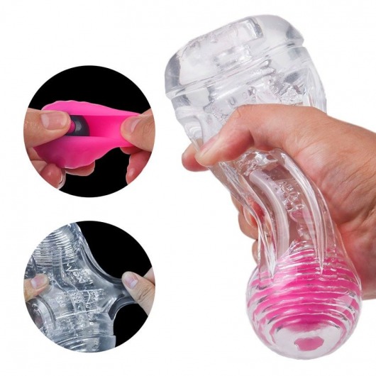 Прозрачный вибромастурбатор Space Capsule-RСT - S-HANDE - в Димитровграде купить с доставкой