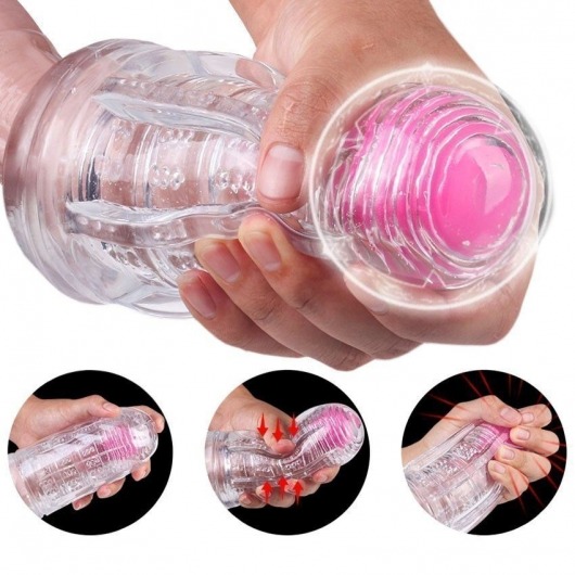 Прозрачный вибромастурбатор Space Capsule-RСT - S-HANDE - в Димитровграде купить с доставкой