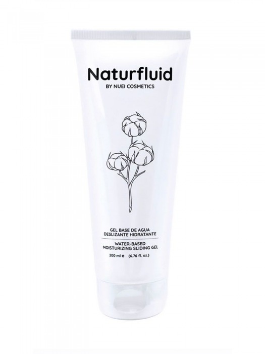 Экстраскользкий лубрикант на водной основе Nuei Naturfluid - 200 мл. - Nuei cosmetics - купить с доставкой в Димитровграде