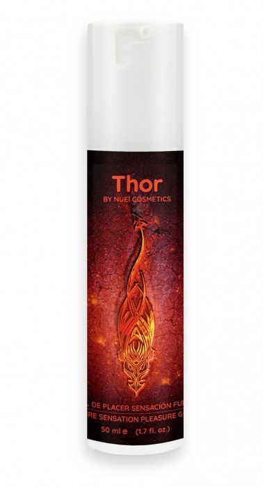 Возбуждающий унисекс гель Thor Fire Gel - 50 мл. - Nuei cosmetics - купить с доставкой в Димитровграде