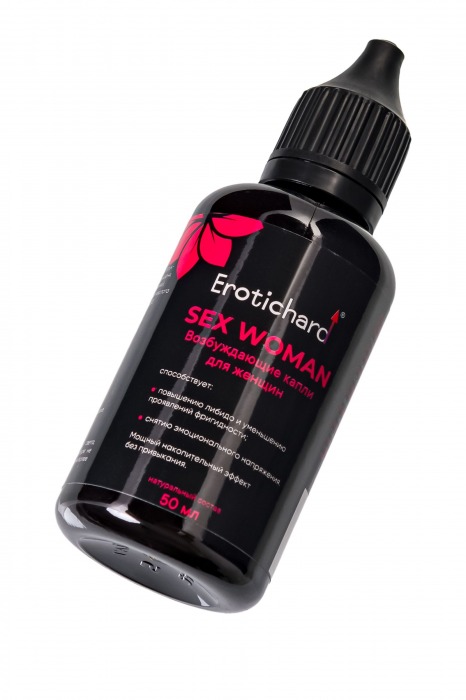 Капли для женщин Erotichard Sex Woman - 50 мл. - Erotic Hard - купить с доставкой в Димитровграде