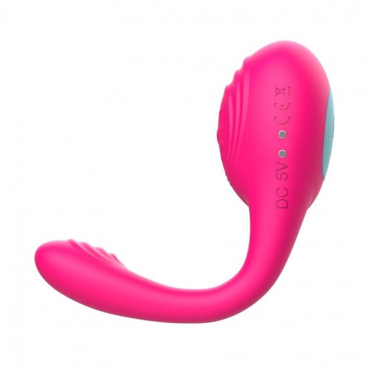 Розовое виброкольцо с пультом ДУ - I-MOON - в Димитровграде купить с доставкой