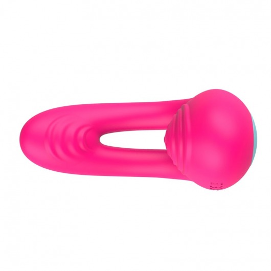 Розовое виброкольцо с пультом ДУ - I-MOON - в Димитровграде купить с доставкой