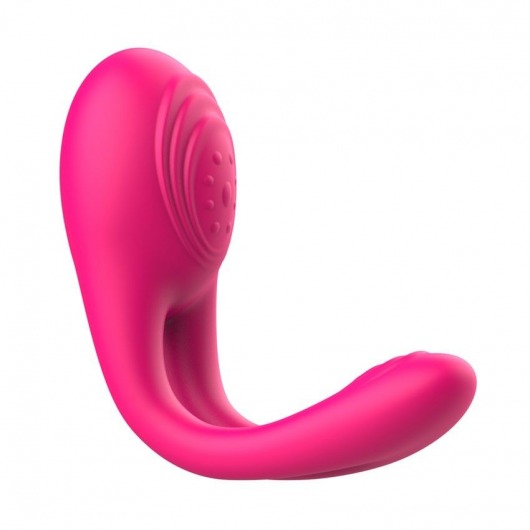 Розовое виброкольцо с пультом ДУ - I-MOON - в Димитровграде купить с доставкой