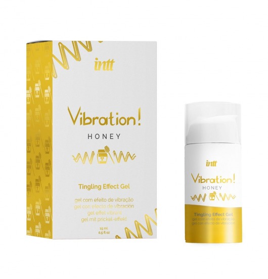Жидкий вибратор Vibration Honey - 15 мл. - INTT - купить с доставкой в Димитровграде