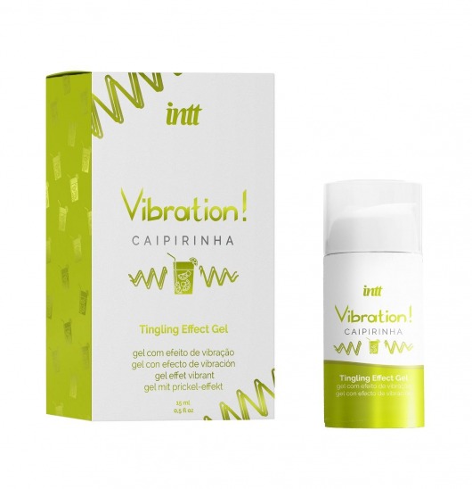 Жидкий вибратор Vibration Caipirinha - 15 мл. - INTT - купить с доставкой в Димитровграде