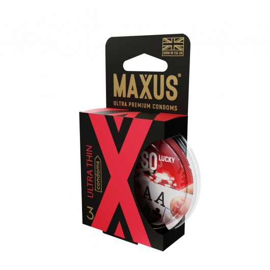 Ультратонкие презервативы MAXUS AIR Ultra Thin - 3 шт. - Maxus - купить с доставкой в Димитровграде