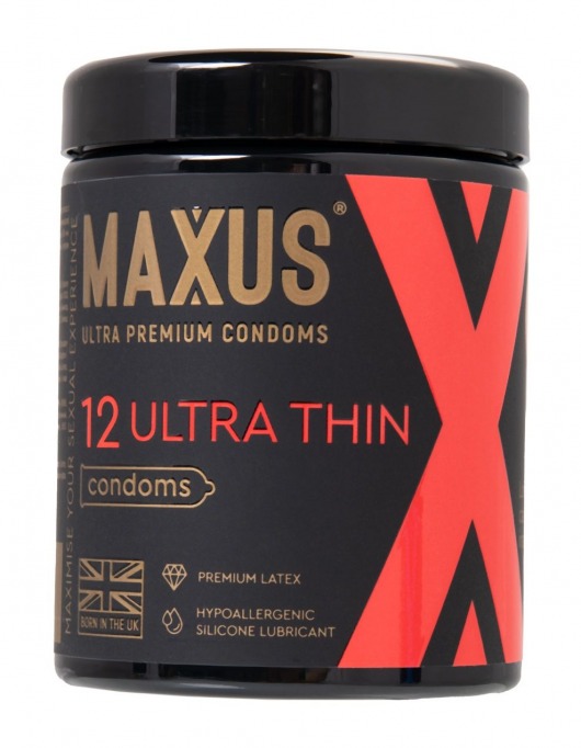 Ультратонкие презервативы MAXUS Ultra Thin - 12 шт. - Maxus - купить с доставкой в Димитровграде