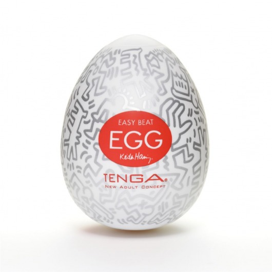 Мастурбатор-яйцо Keith Haring EGG PARTY - Tenga - в Димитровграде купить с доставкой