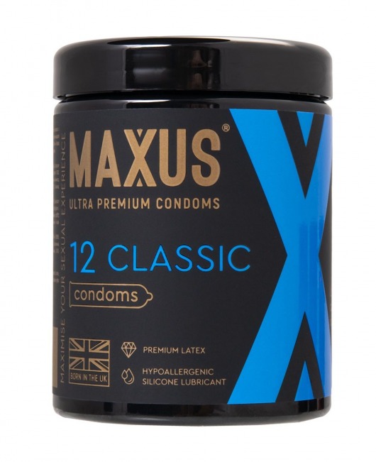 Классические презервативы MAXUS Classic - 12 шт. - Maxus - купить с доставкой в Димитровграде