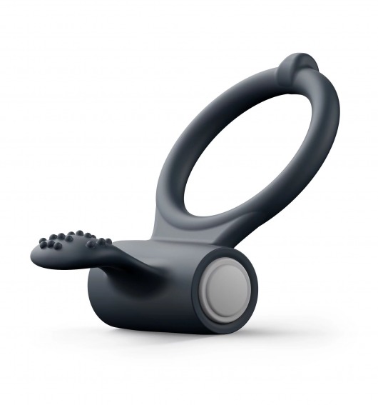 Черное эрекционное кольцо Power Clit - Dorcel - в Димитровграде купить с доставкой