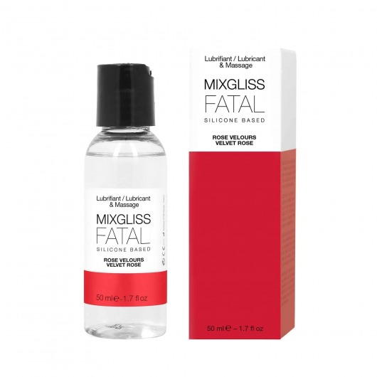 Силиконовый флюид с ароматом розы Mixgliss Fatal Velvet Rose - 50 мл. - Mixgliss - купить с доставкой в Димитровграде