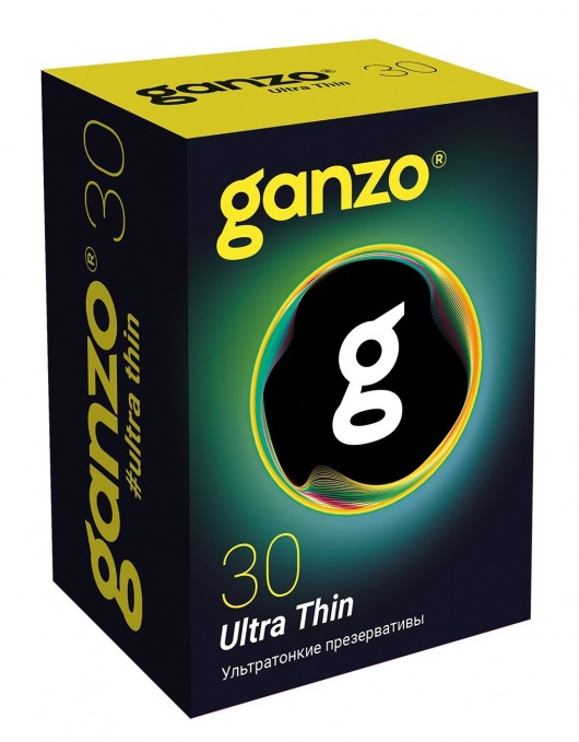 Супертонкие презервативы Ganzo Ultra thin - 30 шт. - Ganzo - купить с доставкой в Димитровграде