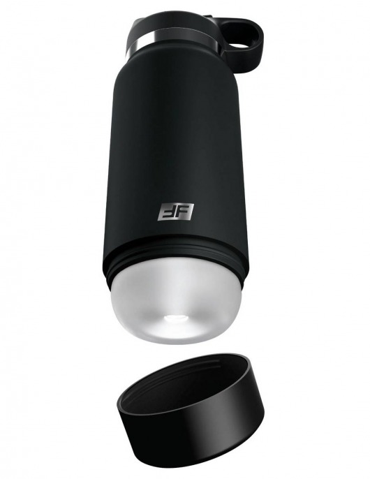 Черный мастурбатор в виде бутылки Fap Flask - Pipedream - в Димитровграде купить с доставкой