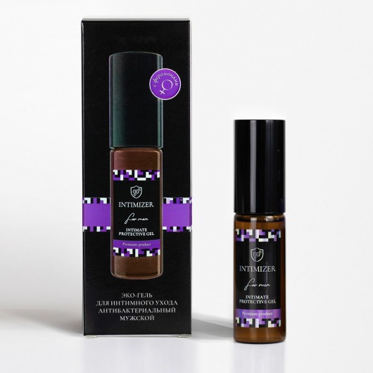 Мужской антибактериальный эко-гель для интимного ухода Intimizer - 20 мл. - Intimizer - купить с доставкой в Димитровграде