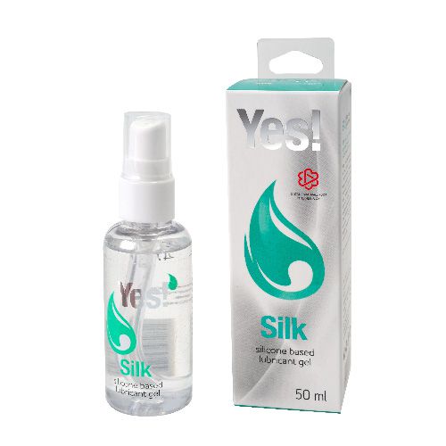 Силиконовая гипоаллергенная вагинальная смазка Yes Silk - 50 мл. - Sitabella - купить с доставкой в Димитровграде
