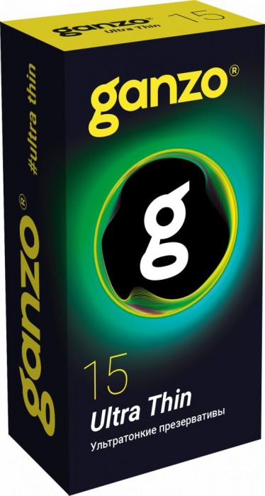 Прозрачные ультратонкие презервативы Ganzo Ultra thin - 15 шт. - Ganzo - купить с доставкой в Димитровграде