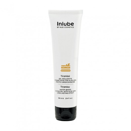 Водный лубрикант Nuei Inlube с алоэ вера и ароматом тирамису - 100 мл. - Nuei cosmetics - купить с доставкой в Димитровграде