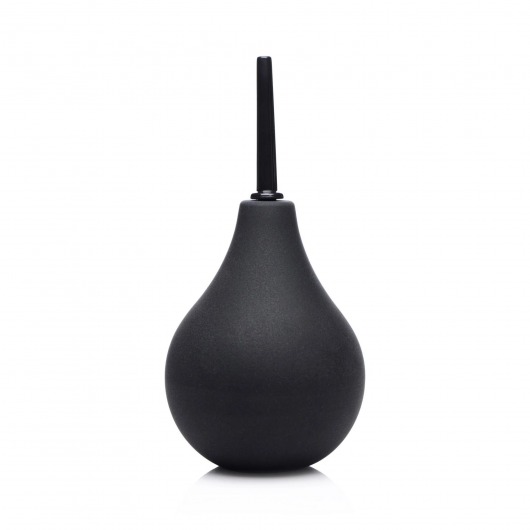 Черный анальный душ Thin Tip Enema Bulb - XR Brands - купить с доставкой в Димитровграде