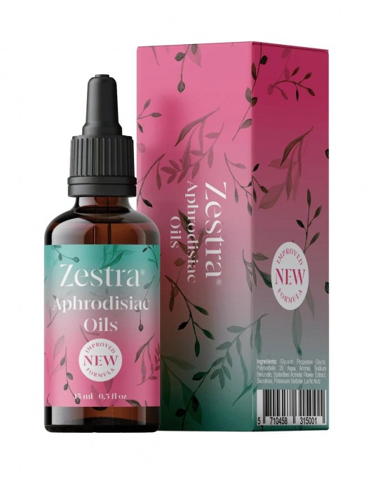 Возбуждающее масло Zestra Aphrodisiac Oils - 15 мл. - Zestra - купить с доставкой в Димитровграде