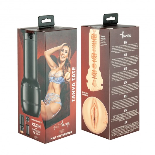 Мастурбатор-вагина FeelTanya Stroker - Kiiroo - в Димитровграде купить с доставкой