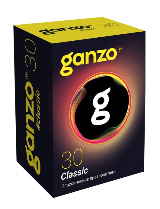 Классические презервативы с обильной смазкой Ganzo Classic - 30 шт. - Ganzo - купить с доставкой в Димитровграде