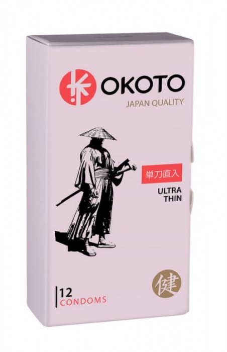 Тонкие презервативы OKOTO Ultra Thin - 12 шт. - Sitabella - купить с доставкой в Димитровграде
