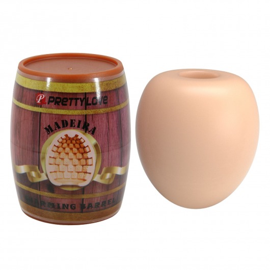 Мастурбатор в футляре-бочке Charming Barrel Madeira - Baile - в Димитровграде купить с доставкой
