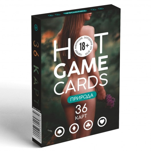Игральные карты Hot Game Cards «Природа» - Сима-Ленд - купить с доставкой в Димитровграде