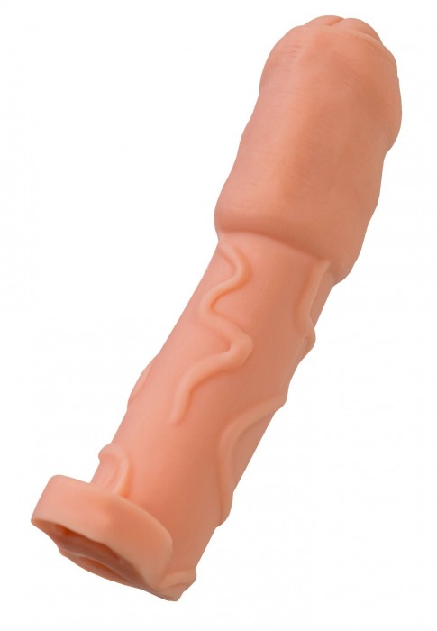 Телесная удлиняющая насадка - 16 см. - ToyFa - в Димитровграде купить с доставкой