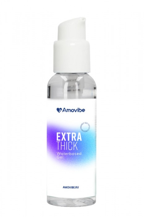 Гель на водной основе Extra Thick - 100 мл. - Amovibe - купить с доставкой в Димитровграде