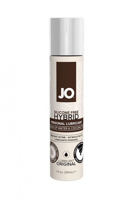 Водно-масляный лубрикант JO Silicon free Hybrid Lubricant ORIGINAL- 30 мл. - System JO - купить с доставкой в Димитровграде