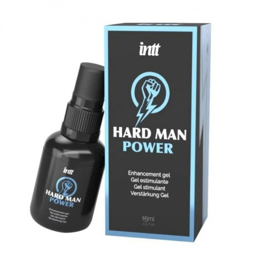 Стимулирующий гель для мужчин Hard Man Power - 15 мл. - INTT - купить с доставкой в Димитровграде