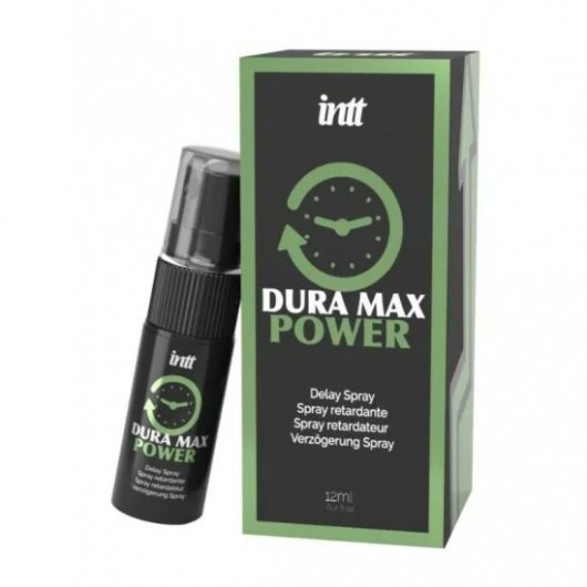 Пролонгирующий спрей Dura Max - 12 мл. - INTT - купить с доставкой в Димитровграде