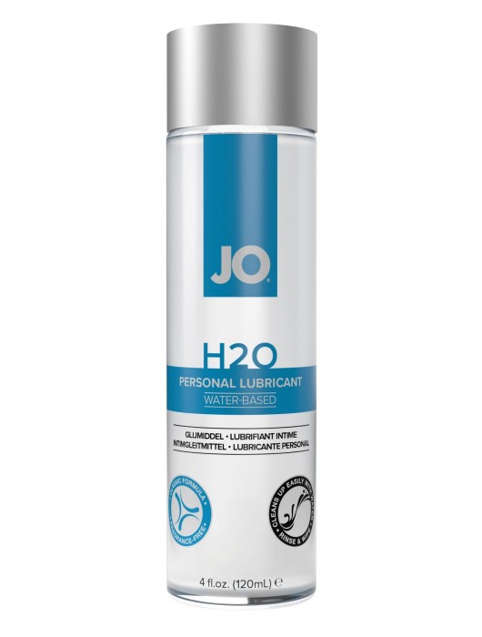 Нейтральный лубрикант на водной основе JO Personal Lubricant H2O - 120 мл. - System JO - купить с доставкой в Димитровграде