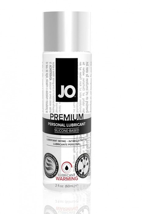 Возбуждающий лубрикант на силиконовой основе JO Personal Premium Lubricant  Warming - 60 мл. - System JO - купить с доставкой в Димитровграде