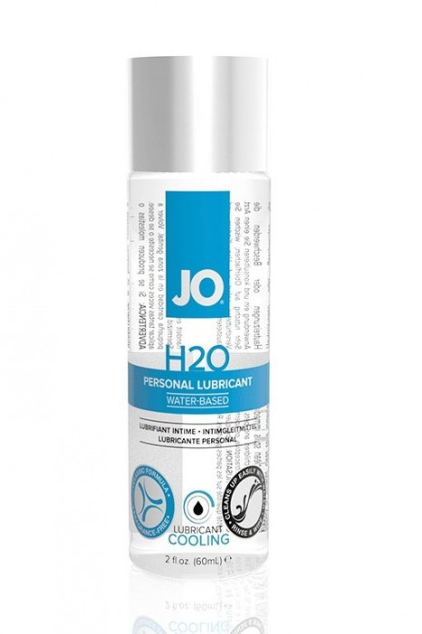 Охлаждающий лубрикант на водной основе JO Personal Lubricant H2O COOLING - 60 мл. - System JO - купить с доставкой в Димитровграде