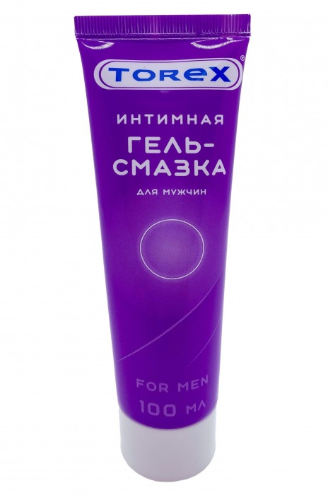 Гель-смазка на водной основе For Men - 100 мл. - Torex - купить с доставкой в Димитровграде