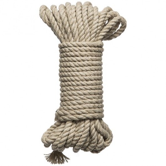Верёвка для связывания и фиксации Bind Tie - 9,14 м. - Doc Johnson - купить с доставкой в Димитровграде