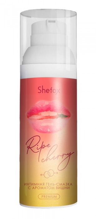Интимная гель-смазка Shefox Premium «Спелая вишня» - 50 мл. - Shefox - купить с доставкой в Димитровграде