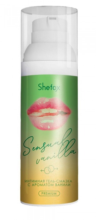Интимная гель-смазка Shefox Premium «Чувственная ваниль» - 50 мл. - Shefox - купить с доставкой в Димитровграде