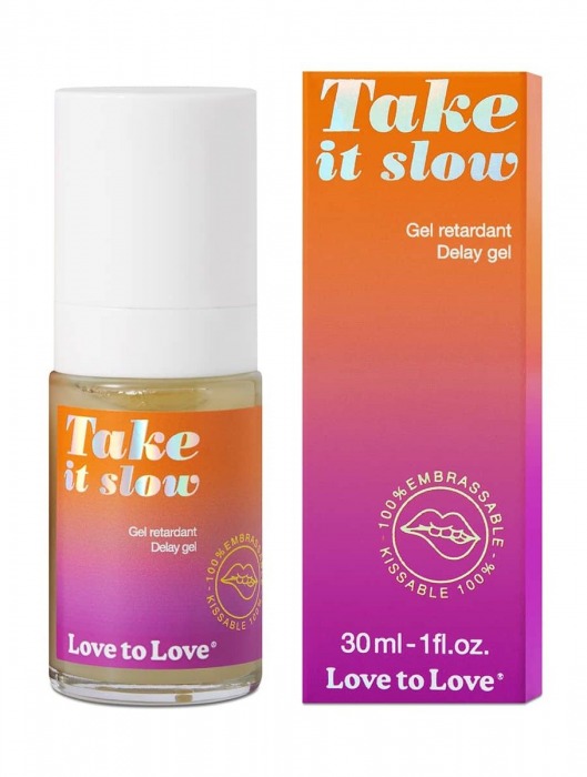 Пролонгирующий гель для мужчин Take It Slow - 30 мл. - Love to Love - купить с доставкой в Димитровграде