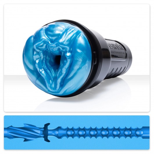 Мастурбатор-вагина Fleshlight Freaks Alien Blue Metallic - Fleshlight - в Димитровграде купить с доставкой
