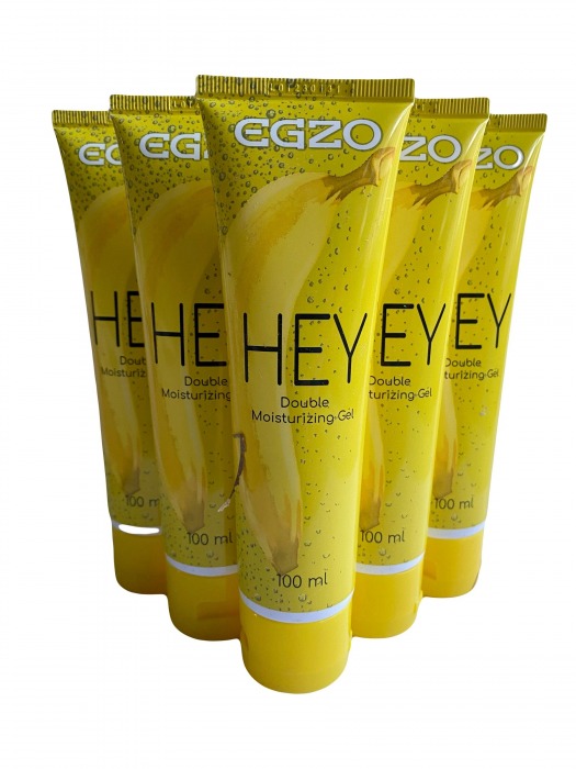 Набор из 5 анальных лубрикантов на водной основе Egzo Hey (по 100 мл.) - EGZO - купить с доставкой в Димитровграде